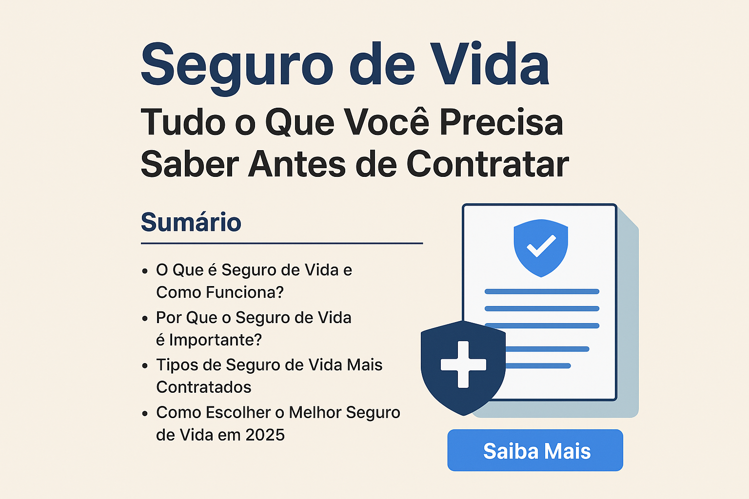 Seguro de Vida: Tudo o Que Você Precisa Saber Antes de Contratar