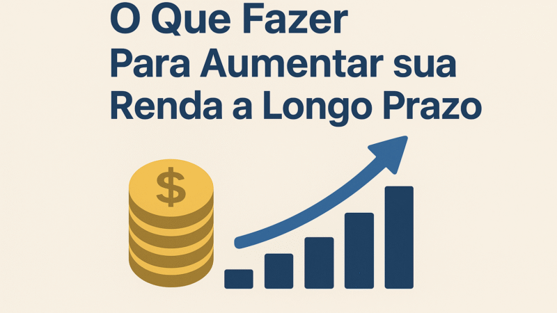 O Que Fazer Para Aumentar sua Renda a Longo Prazo