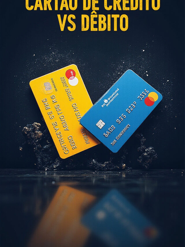 Cartão de Crédito vs Débito: Entenda a Diferença