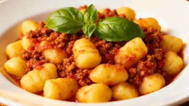 Como Fazer Nhoque de Batata Caseiro com Molho Bolonhesa Passo a Passo — Massa Leve e Molho Rico