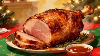 Pernil Assado de Natal no Forno Passo a Passo para Carne Macia com Molho Perfeito