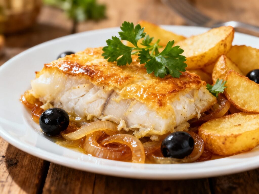 Imagem atual: Bacalhau à Gomes de Sá